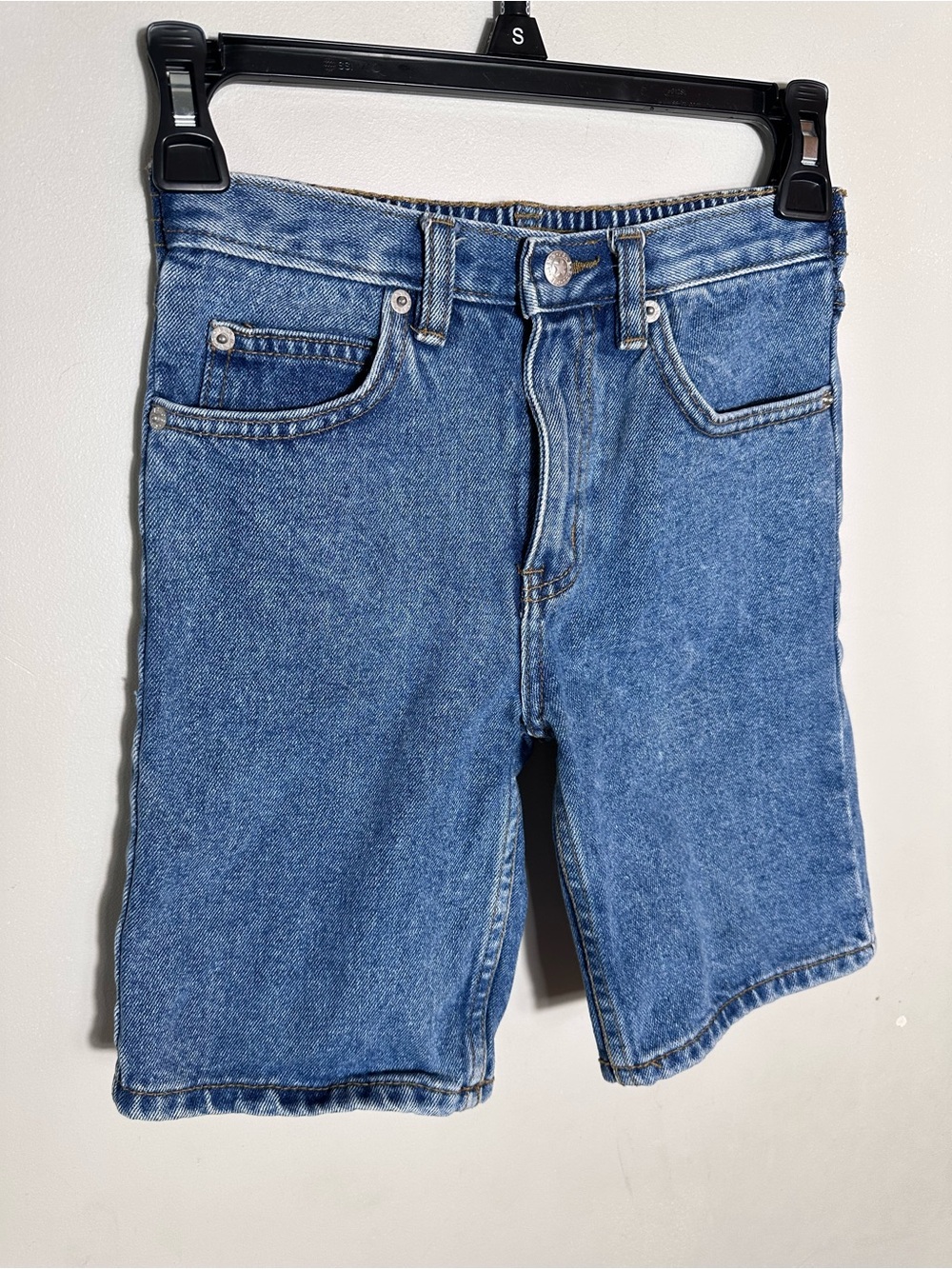 Vintage Denim Blue Kids' Shorts